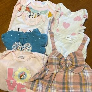 7-piece assorted baby girl